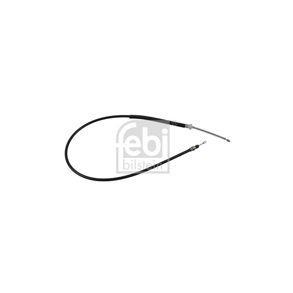 FEBI BILSTEIN Seilzug, Feststellbremse 17909 f&uuml;r PEUGEOT, hinten links