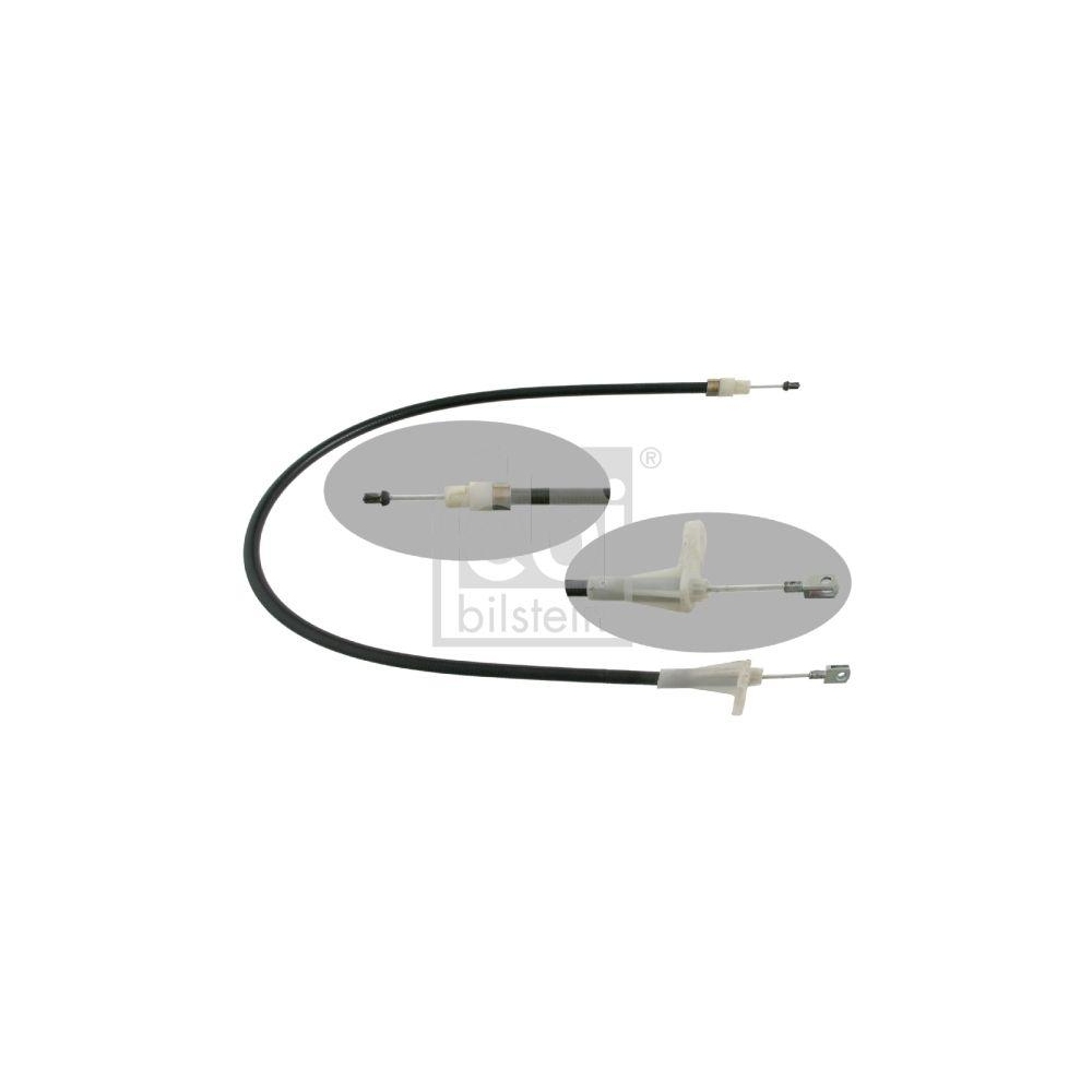 FEBI BILSTEIN Seilzug, Feststellbremse 22674 f&uuml;r MERCEDES-BENZ, hinten links