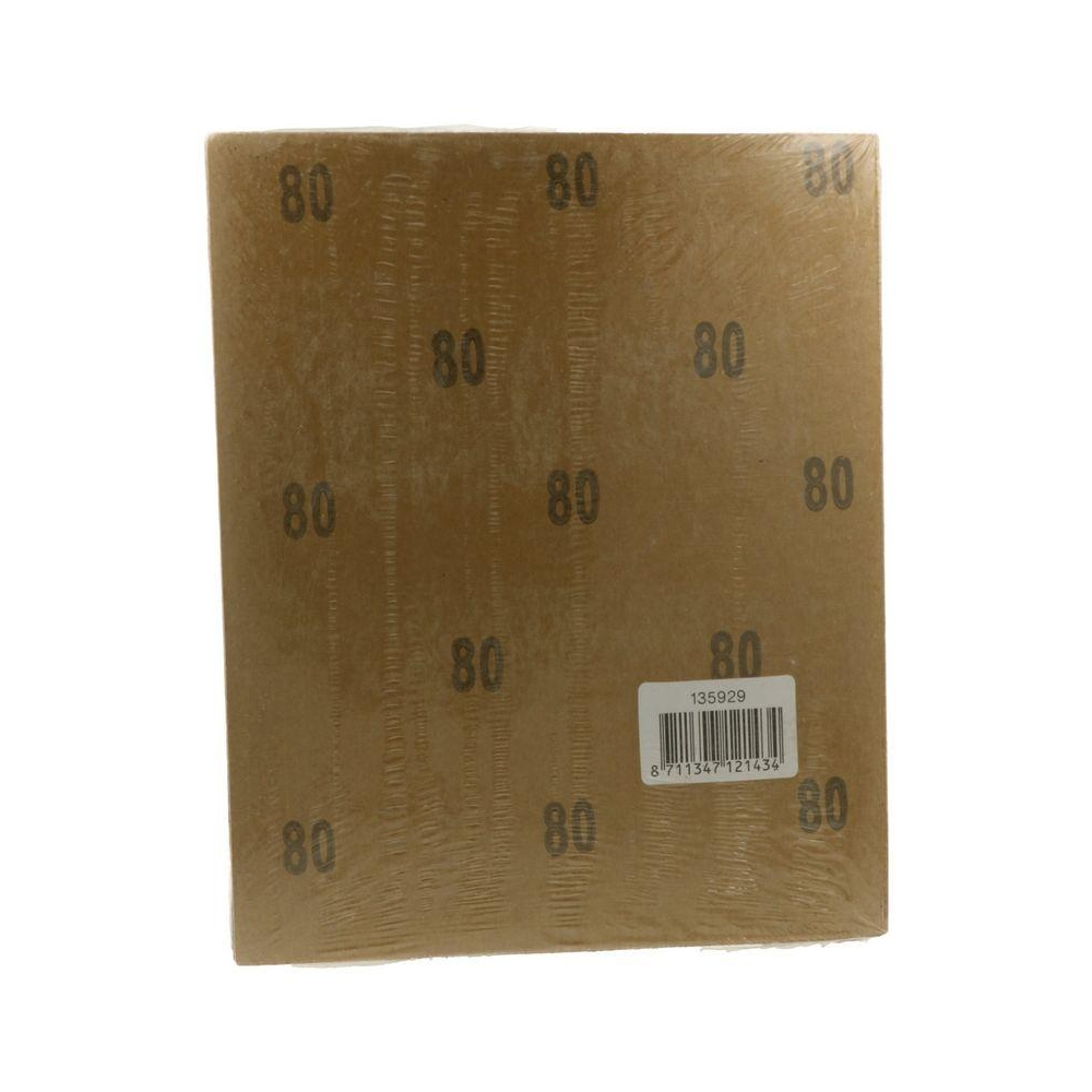 Schleifpapier PRESTO 135929 Schleifpapier trocken P80 230 x 280 mm für