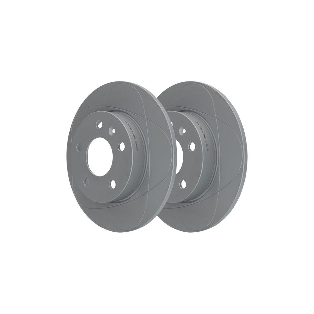 Bremsscheibe ATE 24.0310-0250.1 PowerDisc f&uuml;r OPEL VAUXHALL CHEVROLET