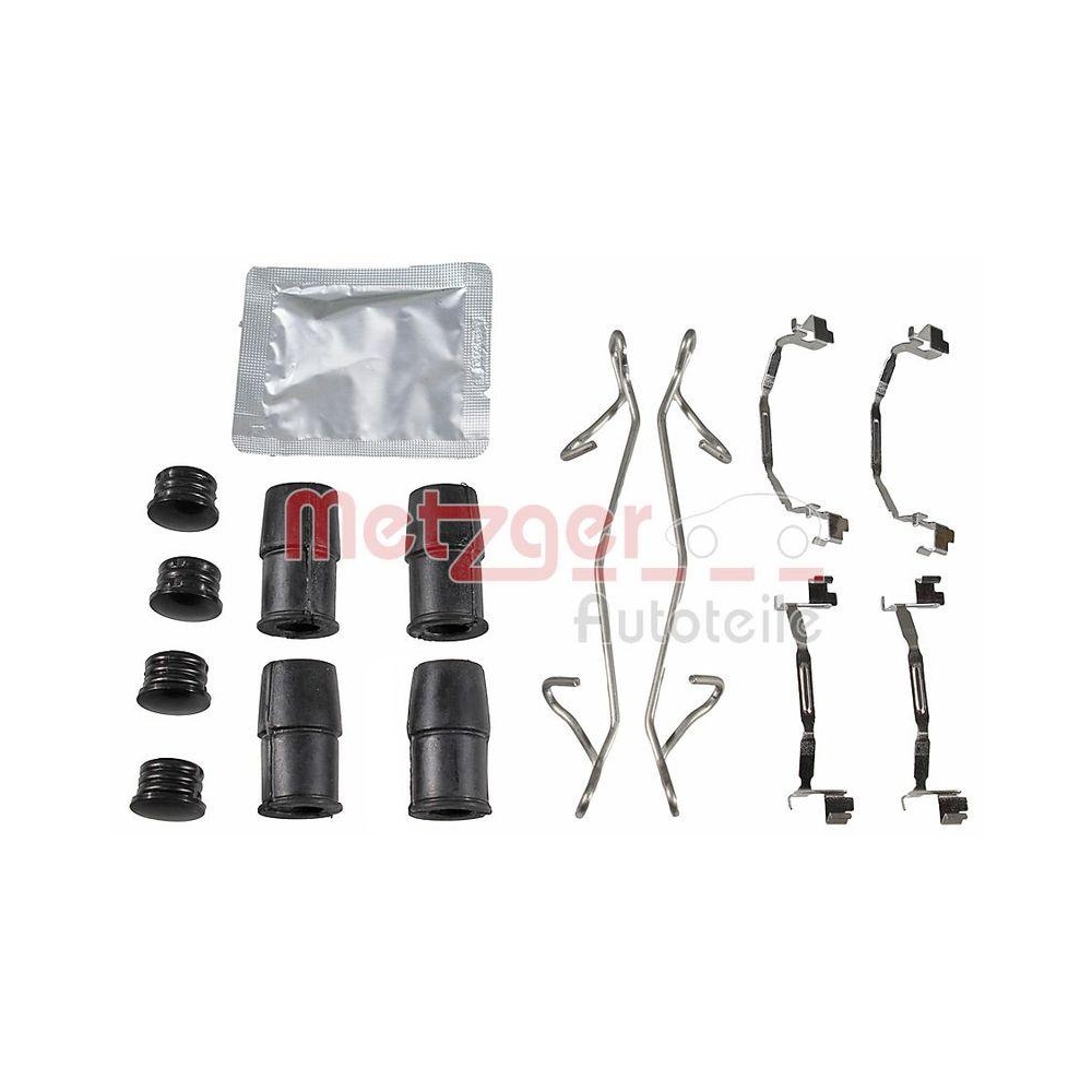 Zubeh&ouml;rsatz, Scheibenbremsbelag METZGER 109-0167 GREENPARTS f&uuml;r, Vorderachse