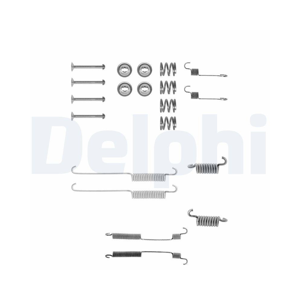 DELPHI LY1035 Zubeh&ouml;rsatz, Bremsbacken f&uuml;r, Hinterachse