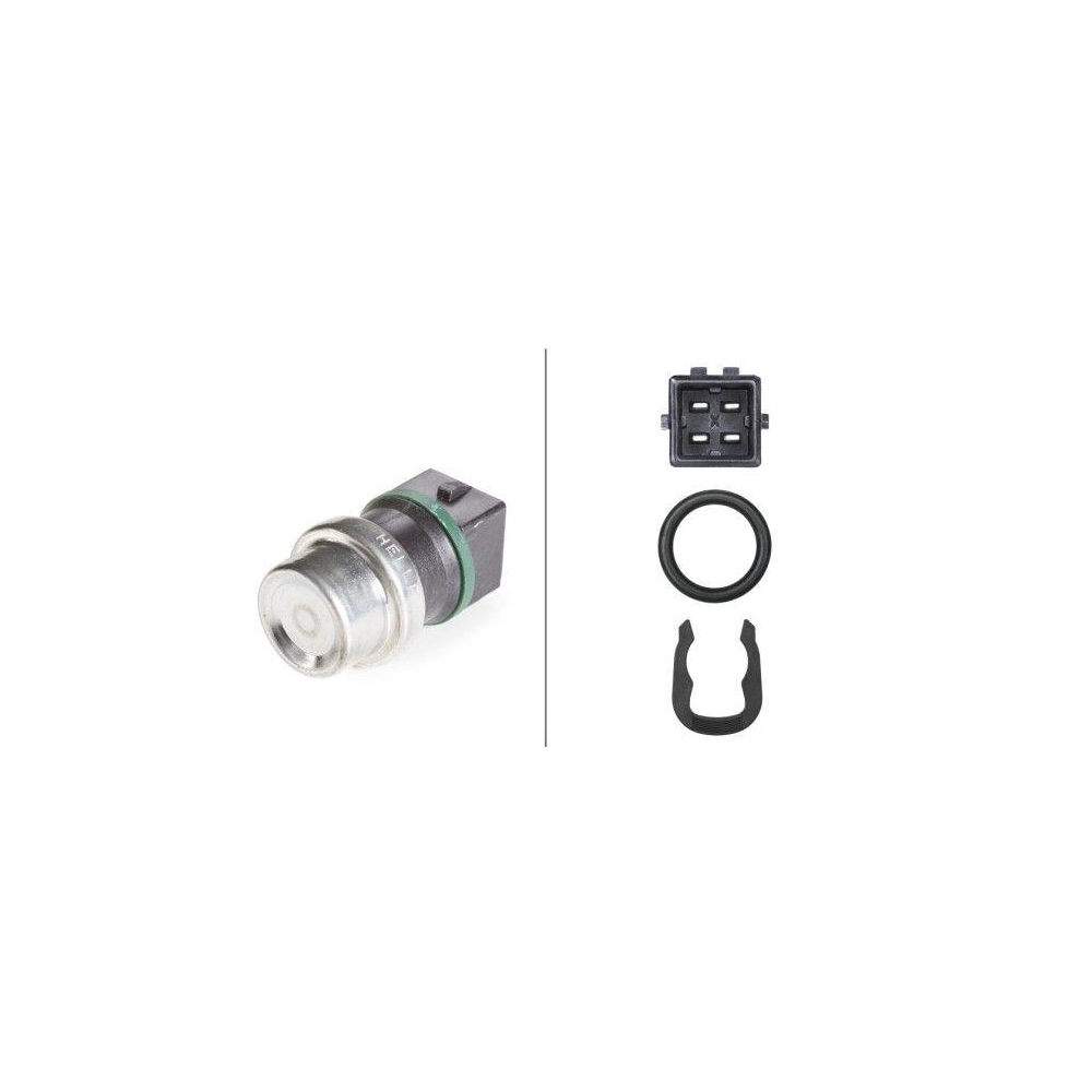 HELLA Sensor, K&uuml;hlmitteltemperatur 6PT 009 107-461 f&uuml;r AUDI SEAT SKODA VW