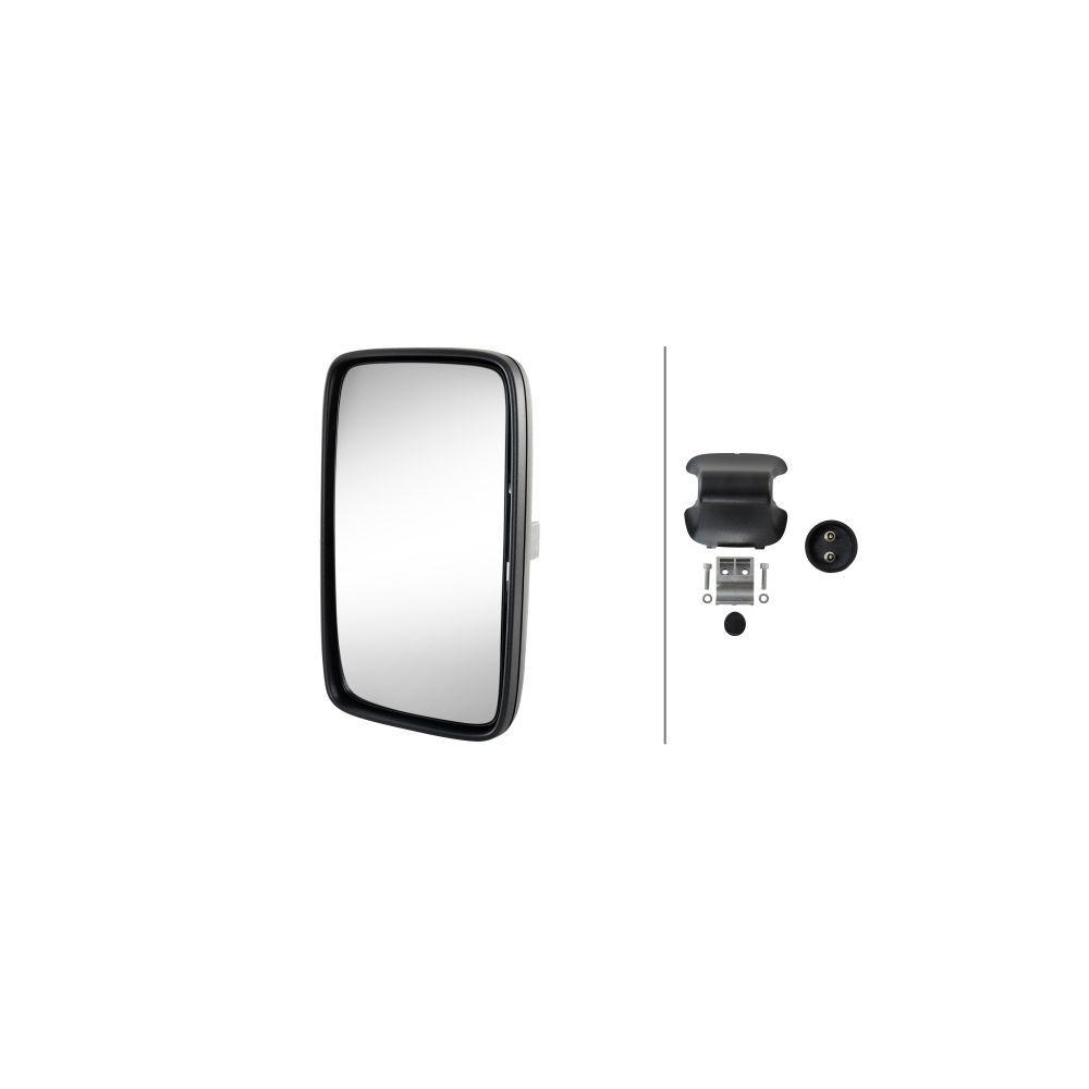 HELLA Außenspiegel 8SB 501 358-032 für AUWÄRTER MERCEDES-BENZ EVOBUS, beidseitig