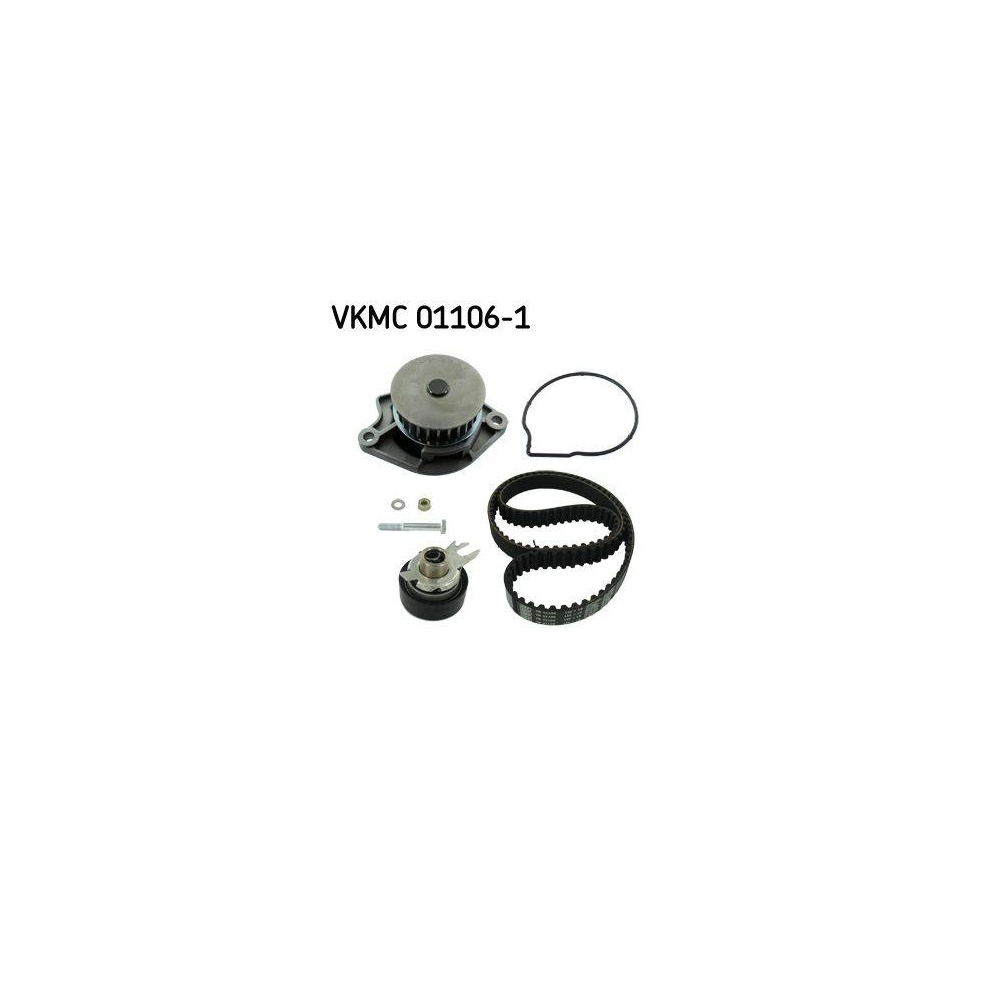 Wasserpumpe + Zahnriemensatz SKF VKMC 01106-1 f&uuml;r AUDI FIAT LANCIA SEAT SKODA VW