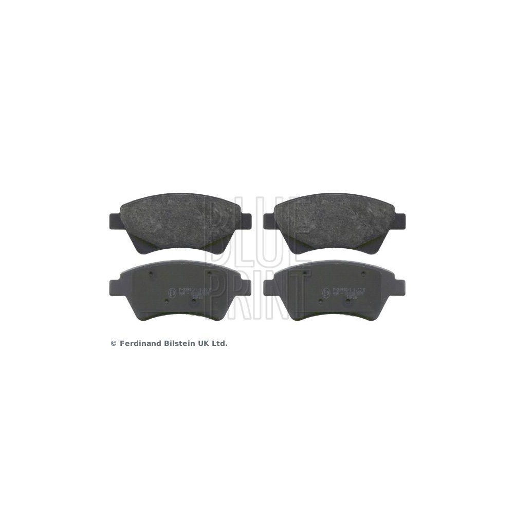 Bremsbelagsatz, Scheibenbremse BLUE PRINT ADR164217 für RENAULT, Vorderachse