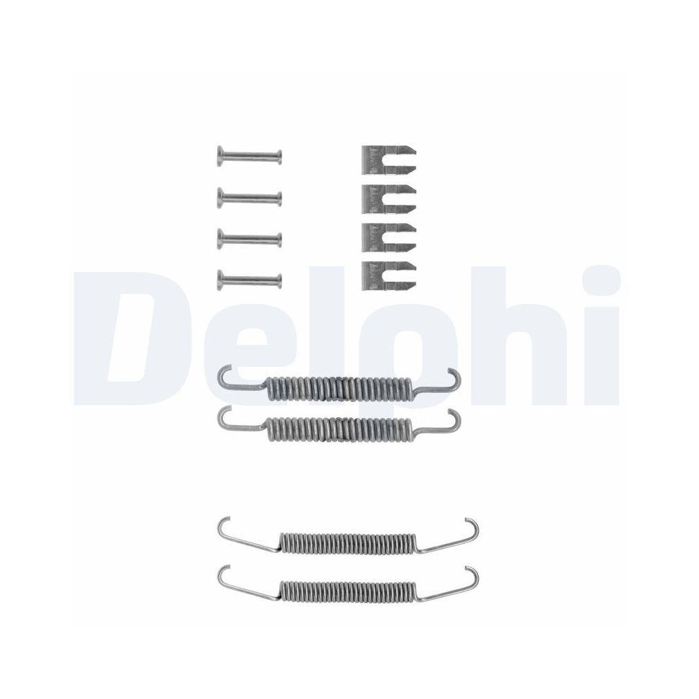 DELPHI LY1037 Zubehörsatz, Bremsbacken für, Hinterachse
