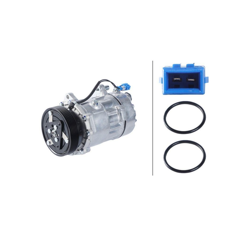 HELLA Kompressor, Klimaanlage 8FK 366 200-161 >>> Easy2Fit <<< f&uuml;r AUDI FORD VW
