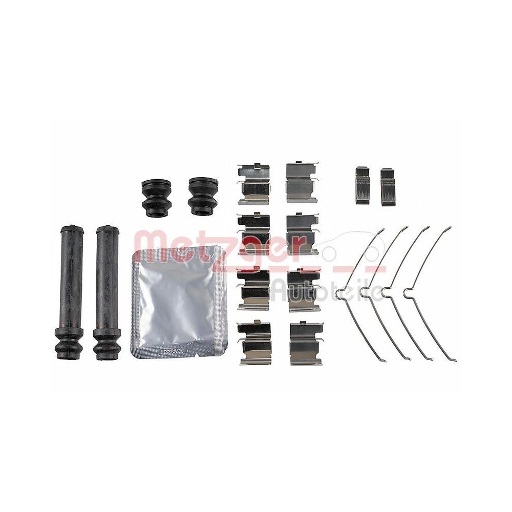 Zubeh&ouml;rsatz, Scheibenbremsbelag METZGER 109-0169 GREENPARTS f&uuml;r, Vorderachse