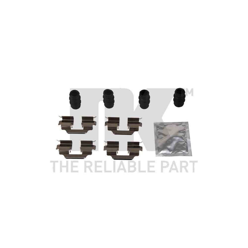 Zubeh&ouml;rsatz, Scheibenbremsbelag NK 79101832 f&uuml;r, Hinterachse