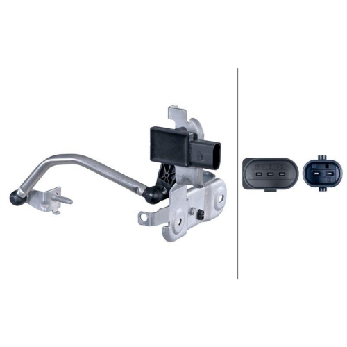 HELLA 6PM 012 699-421 Sensor, Leuchtweitenregulierung f&uuml;r VAG, hinten links