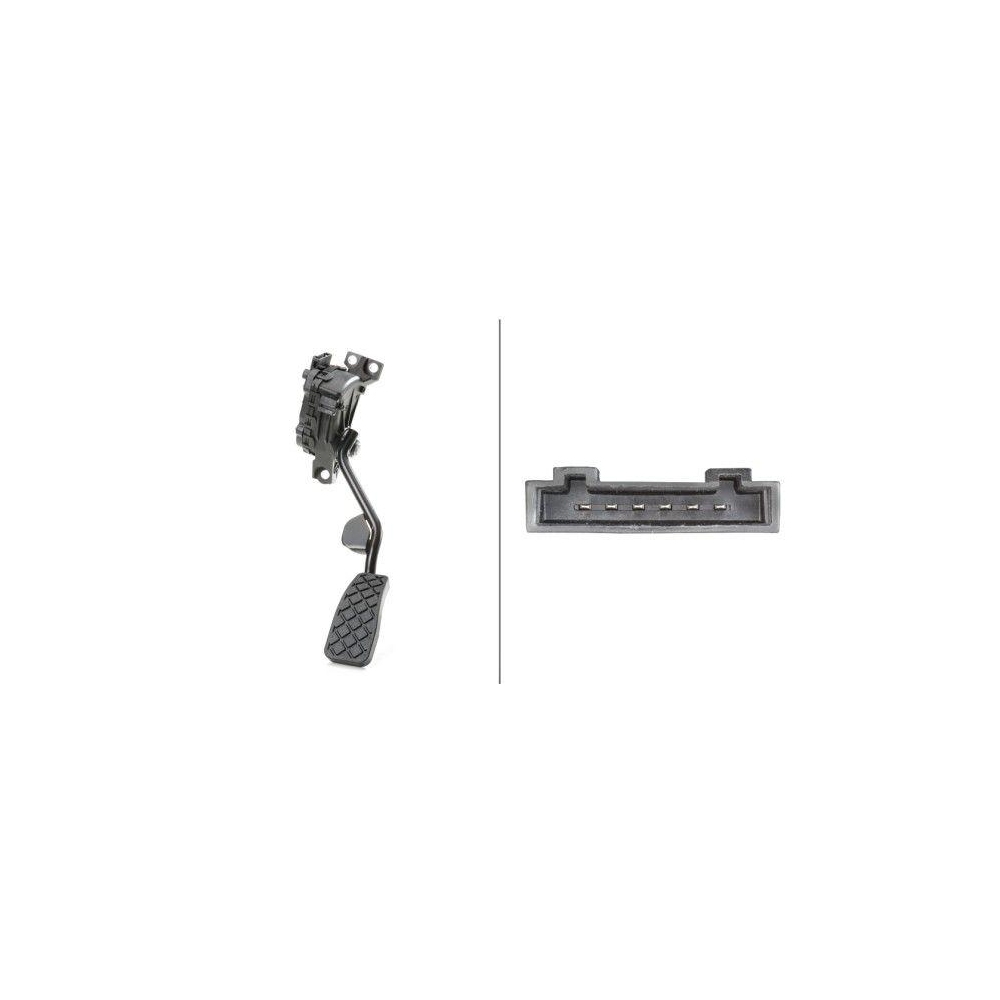 HELLA Sensor, Fahrpedalstellung 6PV 008 026-701 f&uuml;r AUDI SEAT SKODA VW