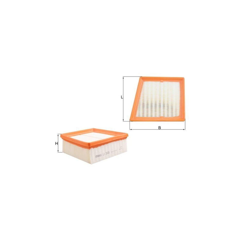 Luftfilter KNECHT LX 2633 f�r FORD MAZDA