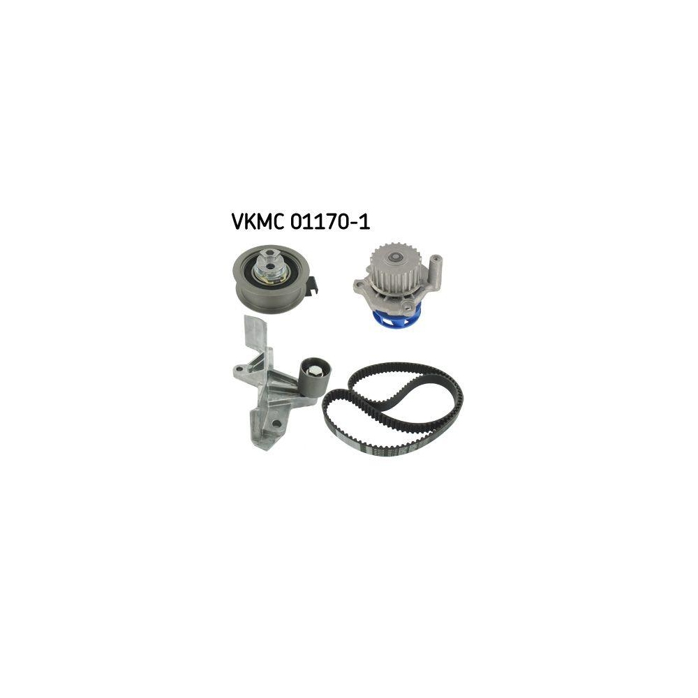 Wasserpumpe + Zahnriemensatz SKF VKMC 01170-1 f&uuml;r AUDI SEAT SKODA VW VW (SVW)