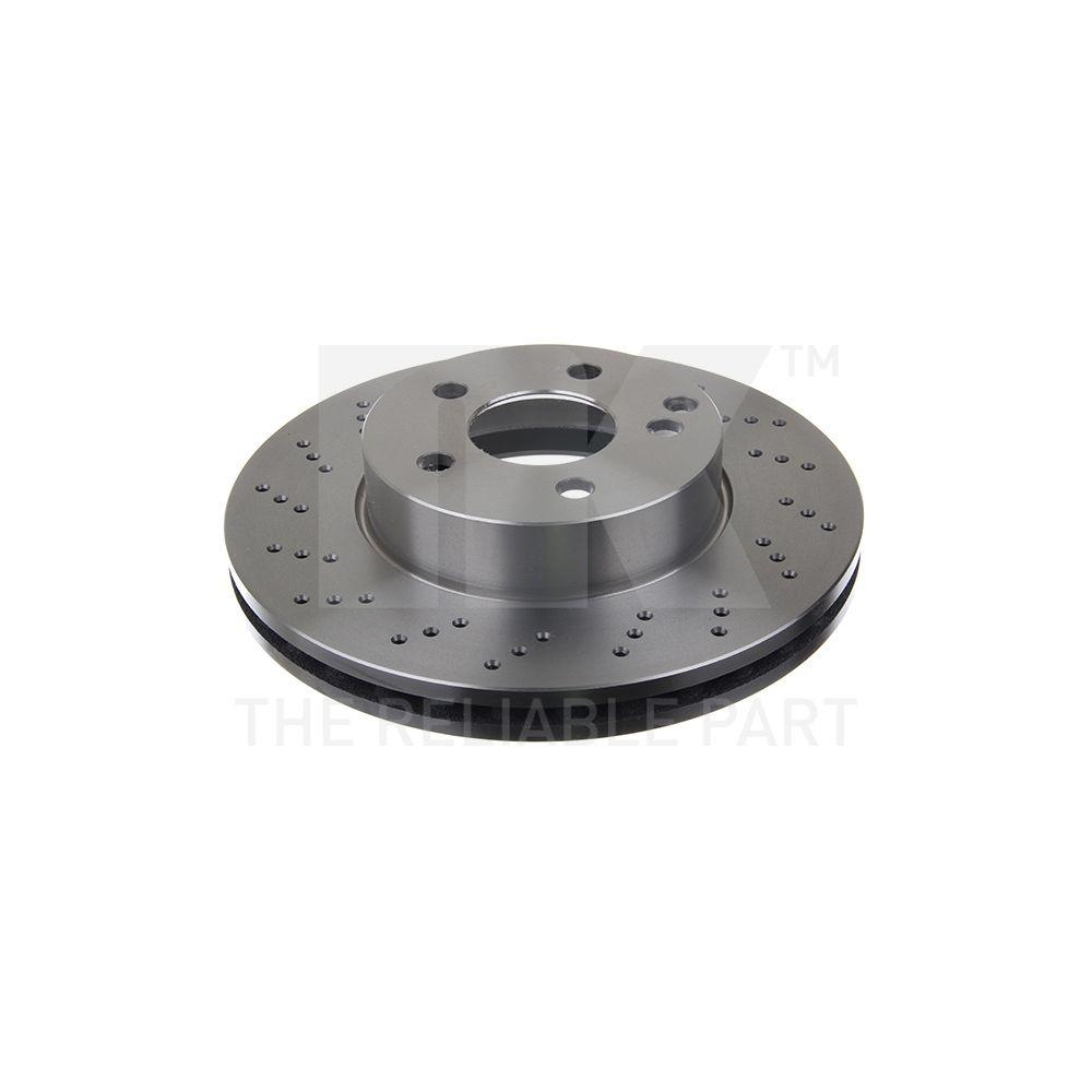 Bremsscheibe NK 2033110 f&uuml;r MERCEDES-BENZ, Hinterachse, Hinterachse links