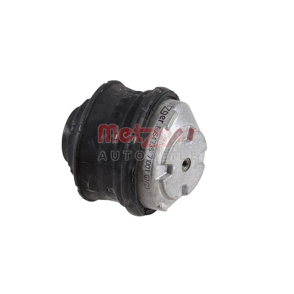 Lagerung, Motor METZGER 8054338 f&uuml;r MERCEDES-BENZ, motorseitig, vorne links