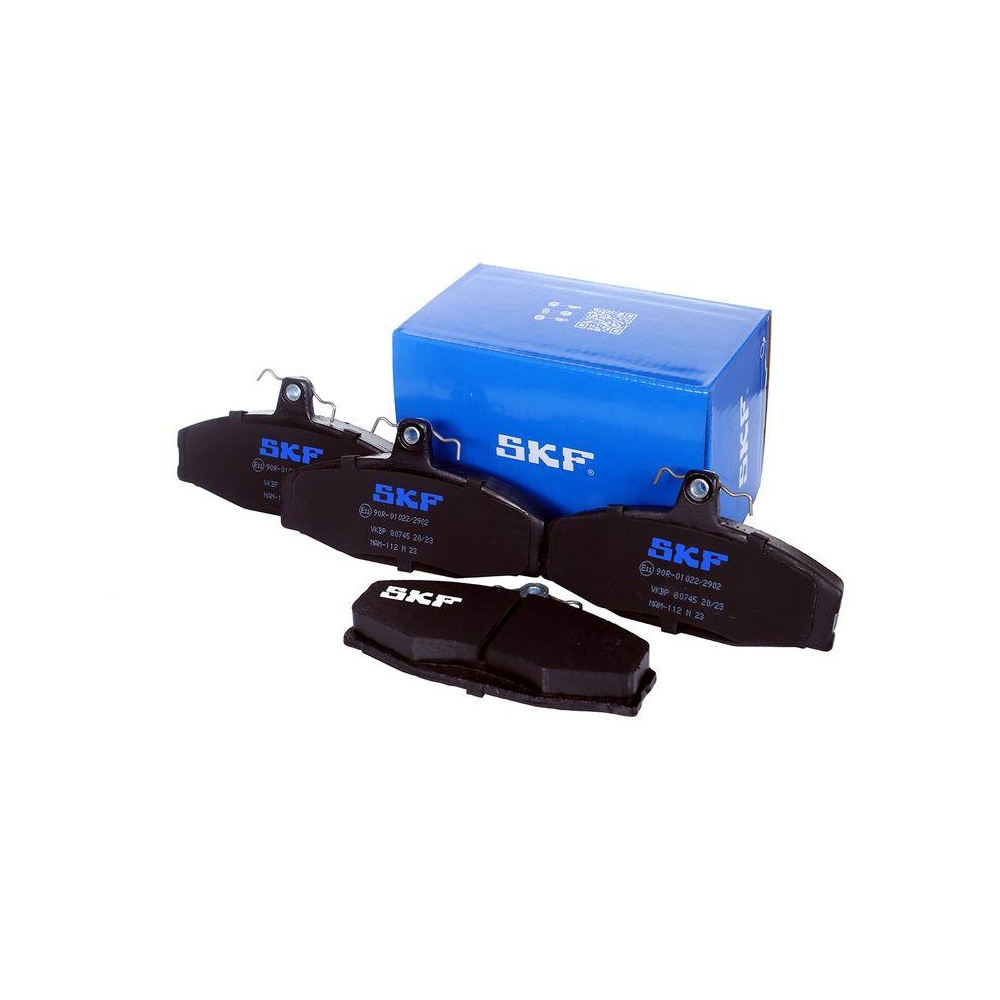 Bremsbelagsatz, Scheibenbremse SKF VKBP 80745 für SKODA VW, Vorderachse