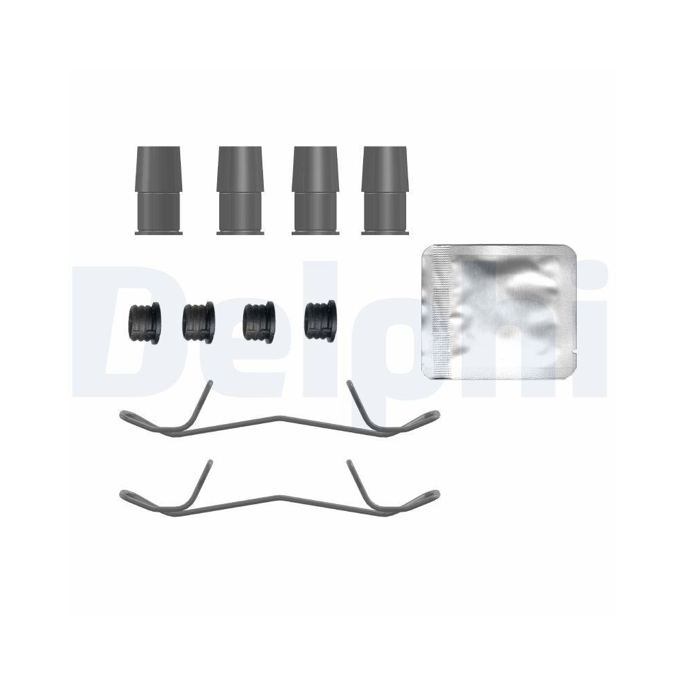 DELPHI LX0773 Zubeh&ouml;rsatz, Scheibenbremsbelag f&uuml;r TOYOTA, Vorderachse