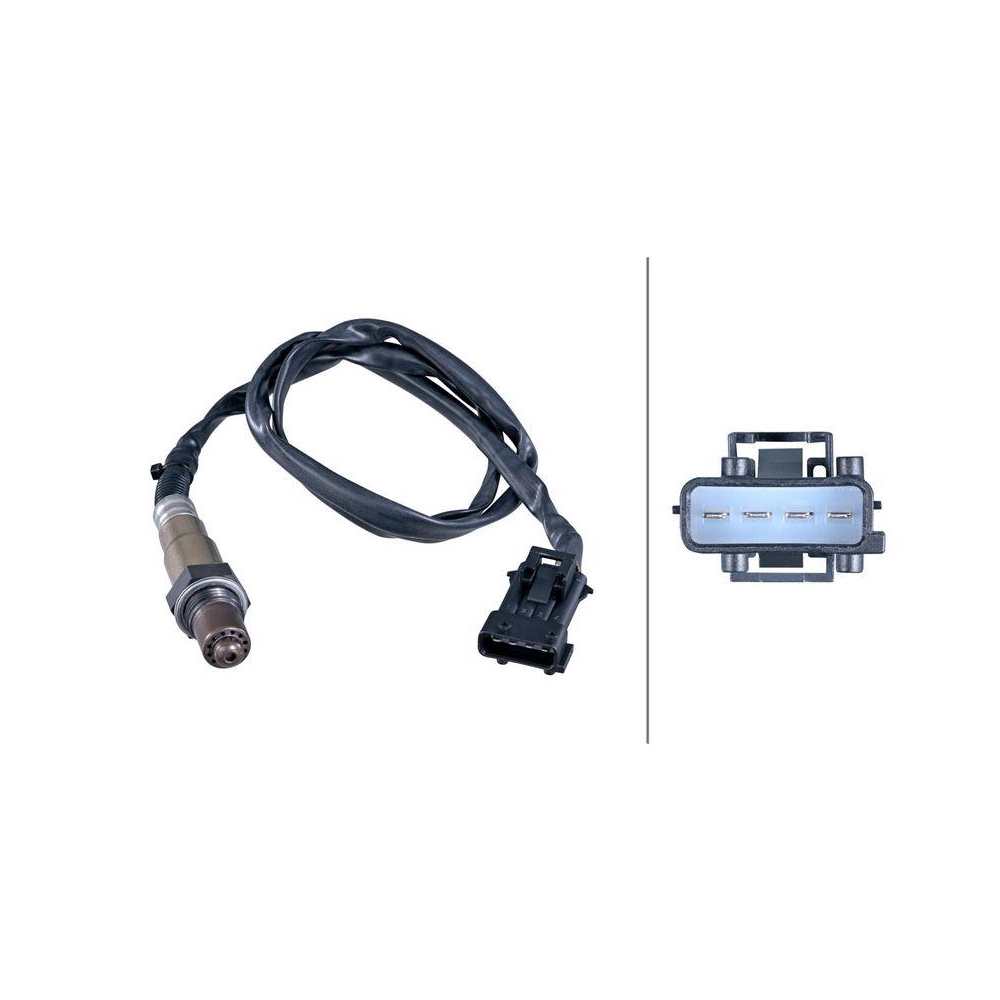 HELLA Lambdasonde 6PA 358 103-161 f&uuml;r SAAB SCANIA VOLVO, nach Katalysator