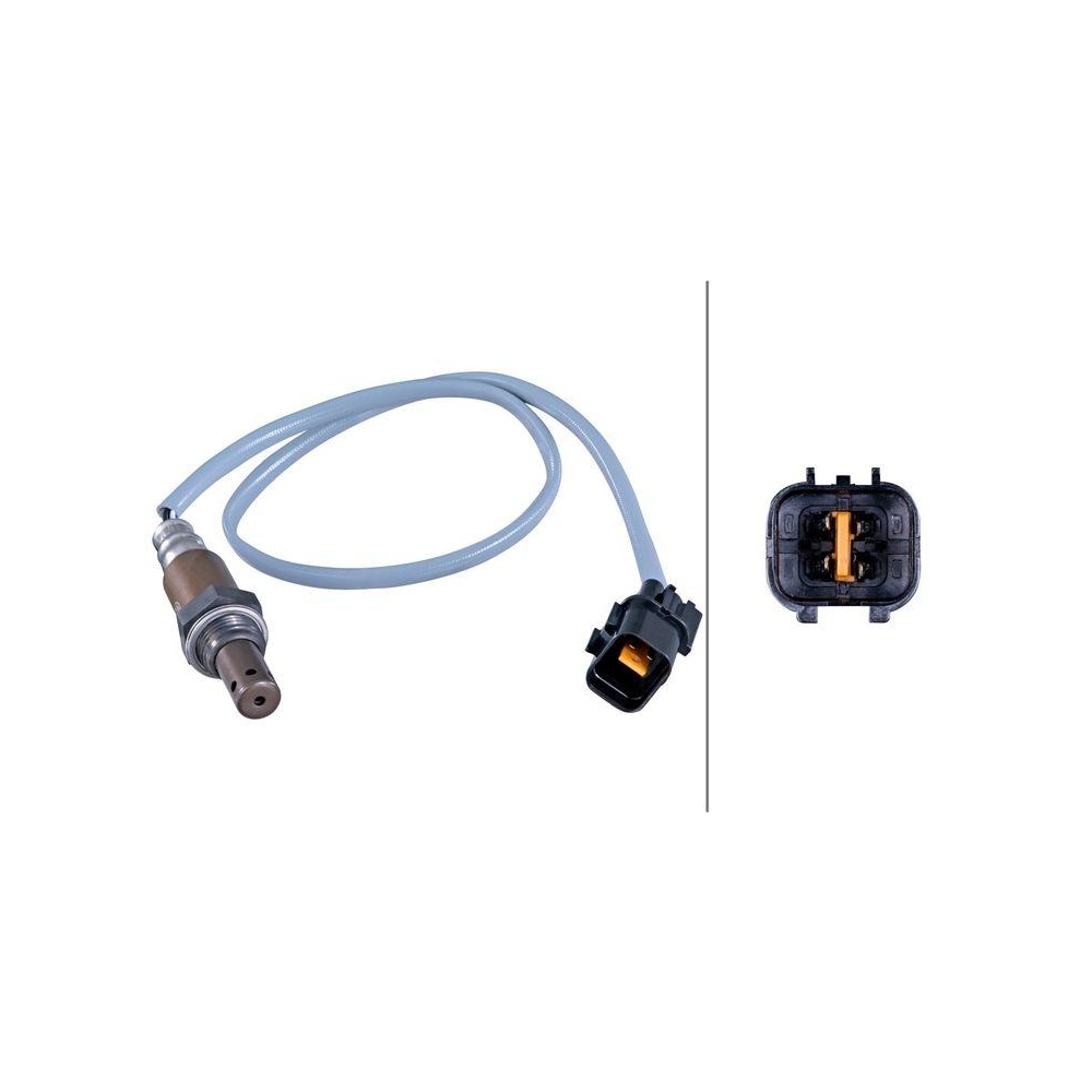 HELLA Lambdasonde 6PA 358 103-171 für MITSUBISHI, nach Katalysator, oben, vorne