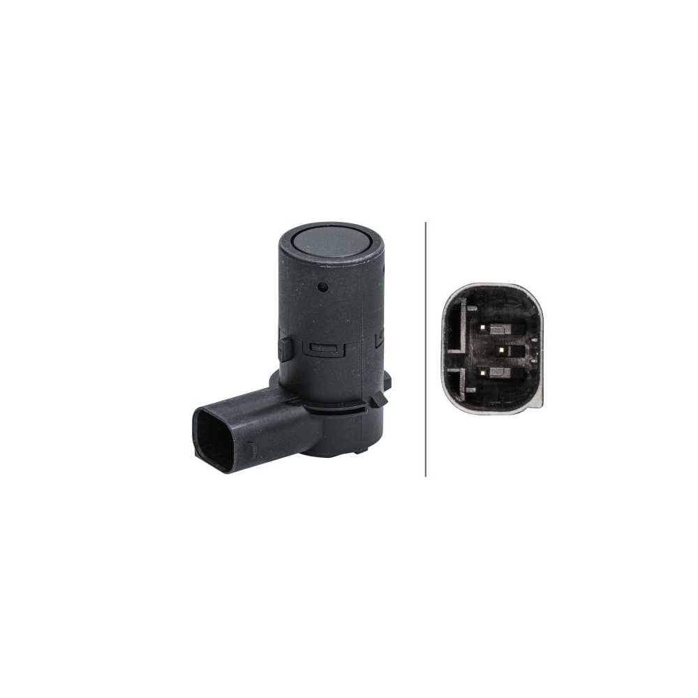 HELLA Sensor, Einparkhilfe 6PX 358 141-391 für MERCEDES-BENZ, beidseitig, hinten