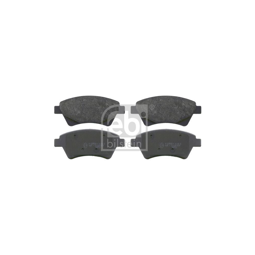 FEBI BILSTEIN Bremsbelagsatz, Scheibenbremse 16477 f&uuml;r RENAULT, Vorderachse