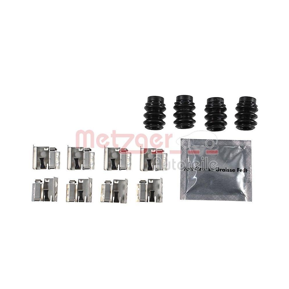 Zubeh&ouml;rsatz, Scheibenbremsbelag METZGER 109-0174 GREENPARTS f&uuml;r, Hinterachse