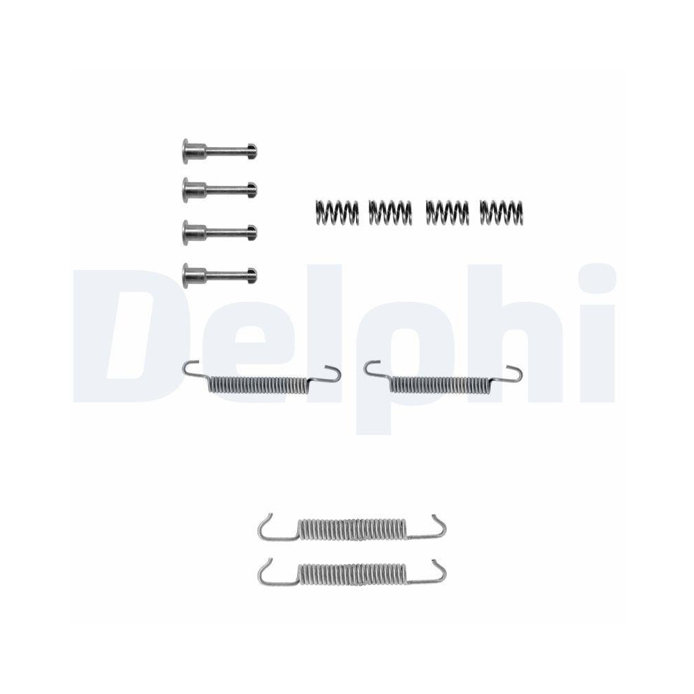 DELPHI LY1042 Zubeh&ouml;rsatz, Bremsbacken f&uuml;r BMW, Hinterachse