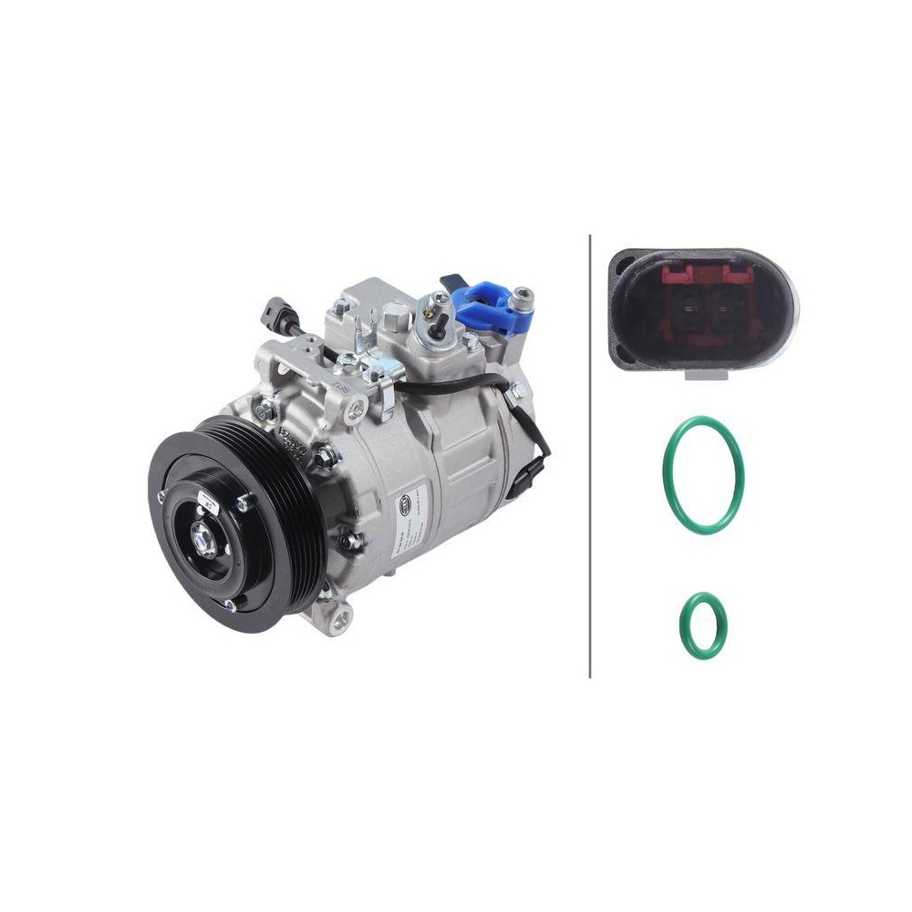 HELLA Kompressor, Klimaanlage 8FK 366 200-201 >>> Easy2Fit <<< f&uuml;r AUDI PORSCHE