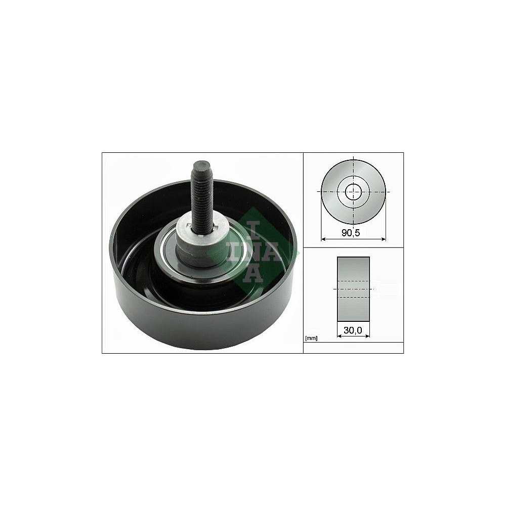 Umlenk-/F&uuml;hrungsrolle, Keilrippenriemen Schaeffler INA 532 0405 30 f&uuml;r FORD