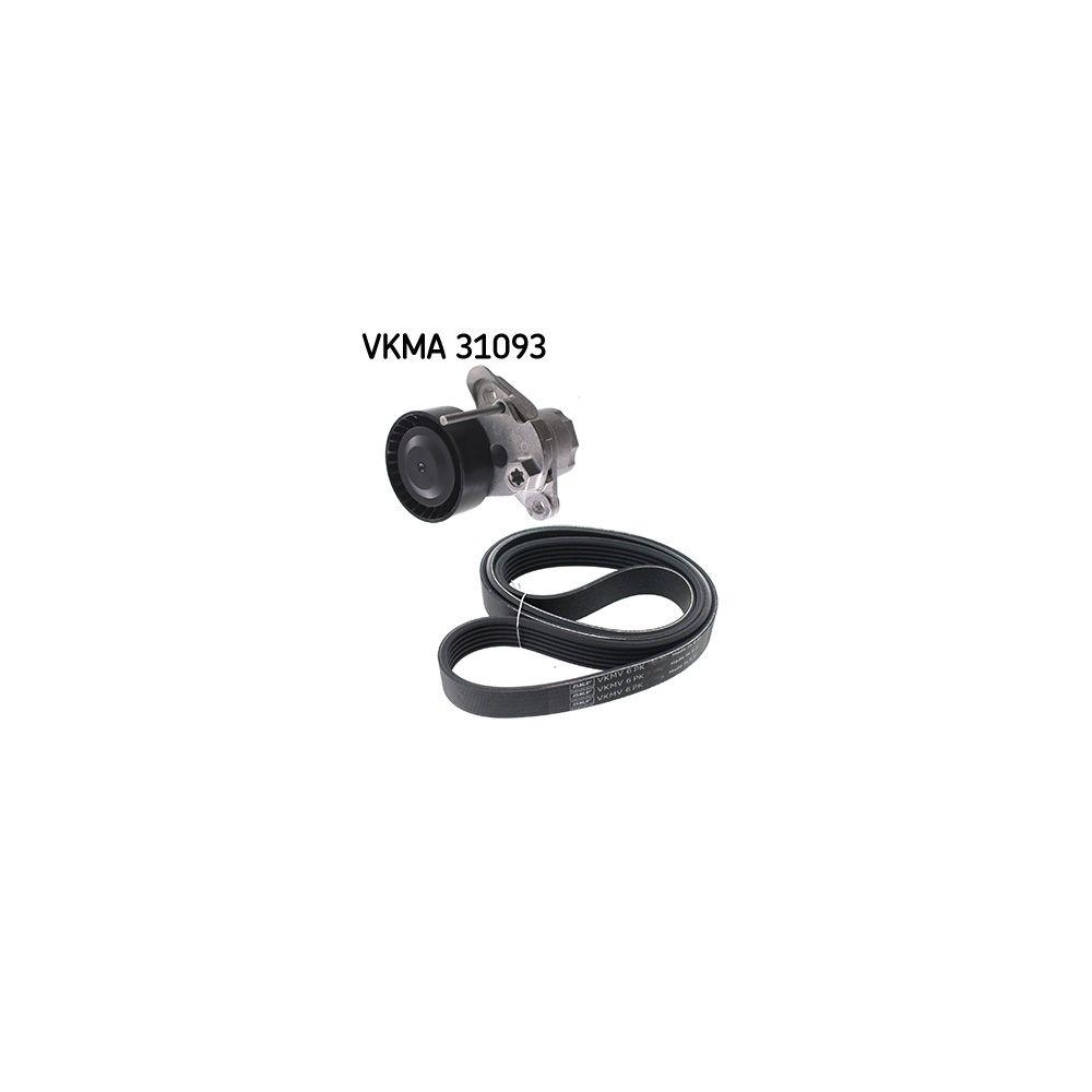 Keilrippenriemensatz SKF VKMA 31093 f&uuml;r ALFA ROMEO AUDI FIAT LANCIA SEAT SKODA