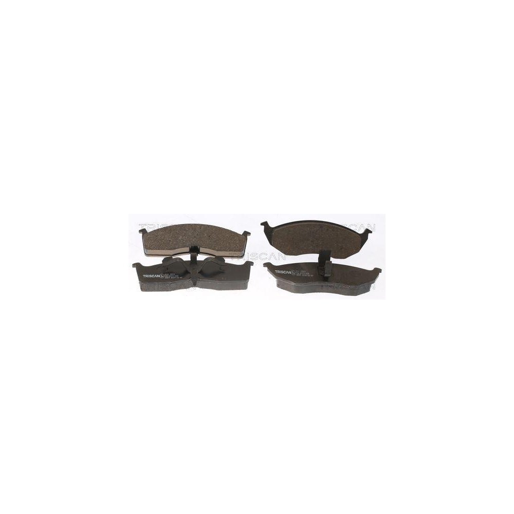 Bremsbelagsatz, Scheibenbremse TRISCAN 8110 10513 f&uuml;r CHRYSLER DODGE