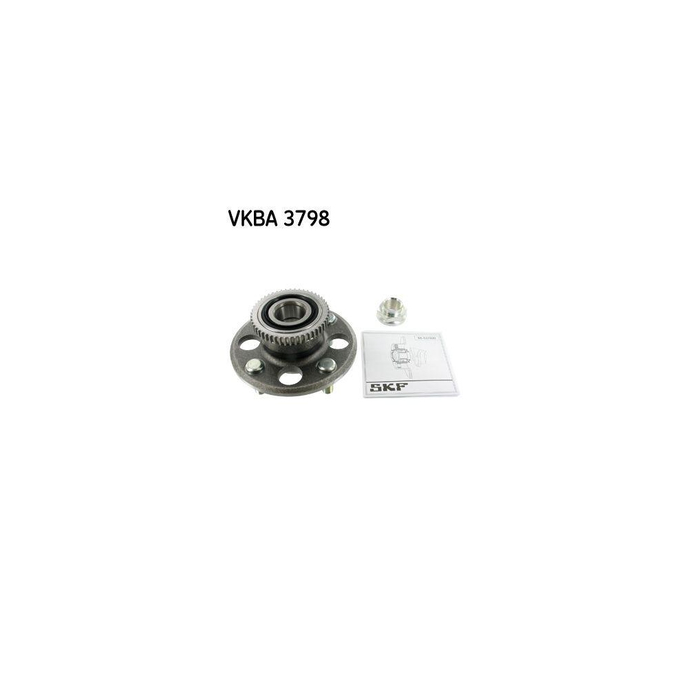 Radlagersatz SKF VKBA 3798 f&uuml;r HONDA, Hinterachse