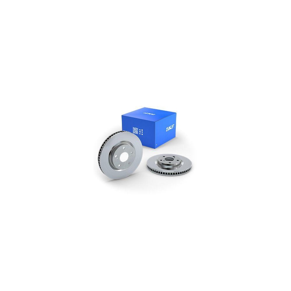 SKF VKBD 81126 V2 2 St&uuml;ck Bremsscheiben f&uuml;r MITSUBISHI HYUNDAI, Vorderachse