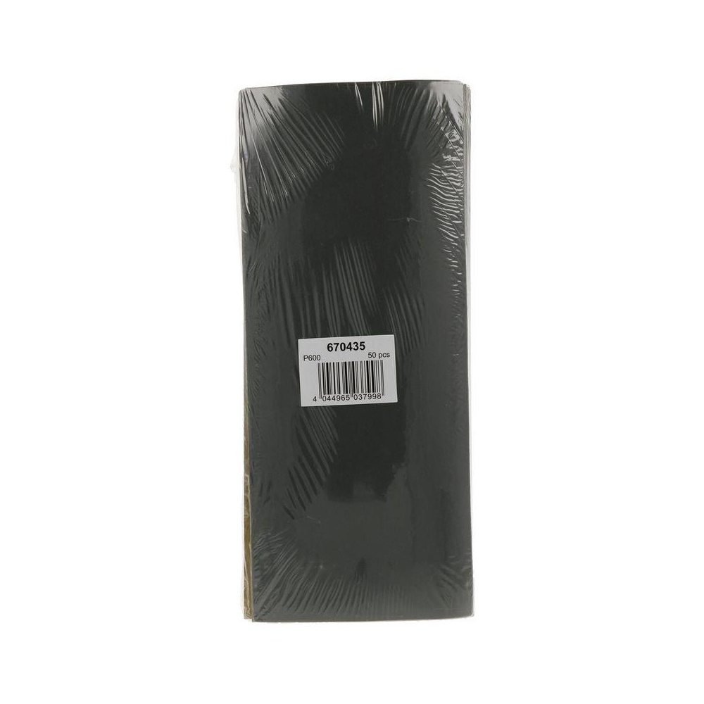 Schleifpapier PRESTO 670435 Schleifpapier nass P600 115 x 280 mm für