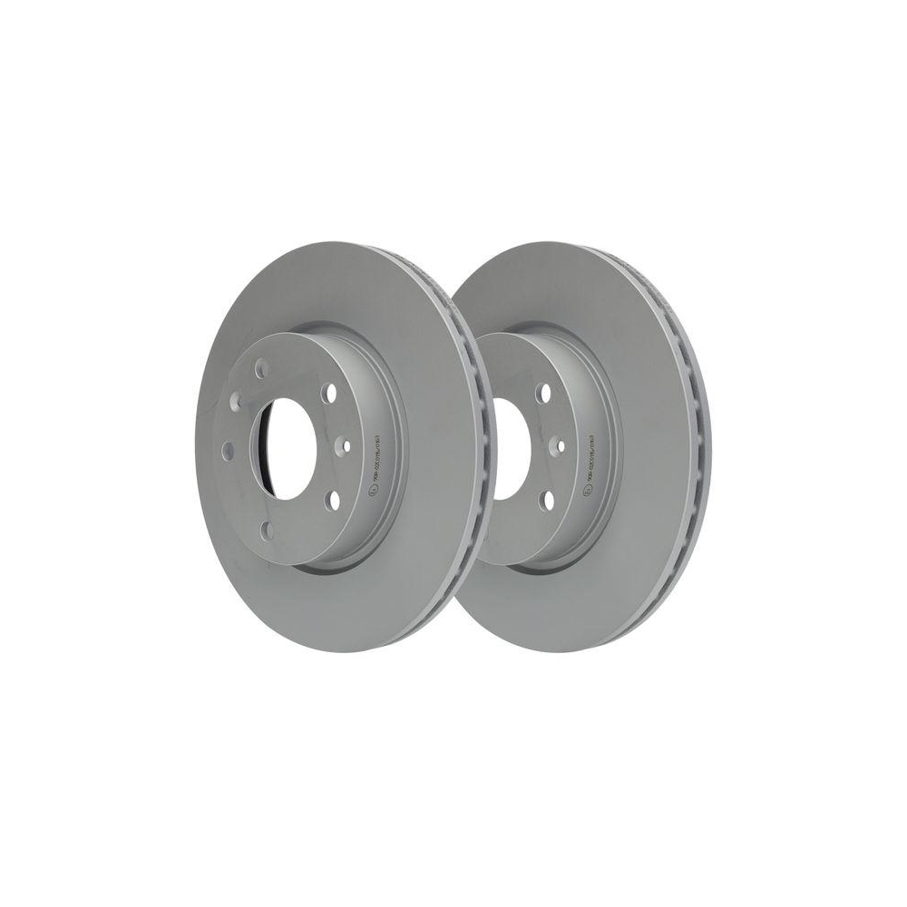 Bremsscheibe ATE 24.0121-0114.1 f&uuml;r LAND ROVER, Vorderachse