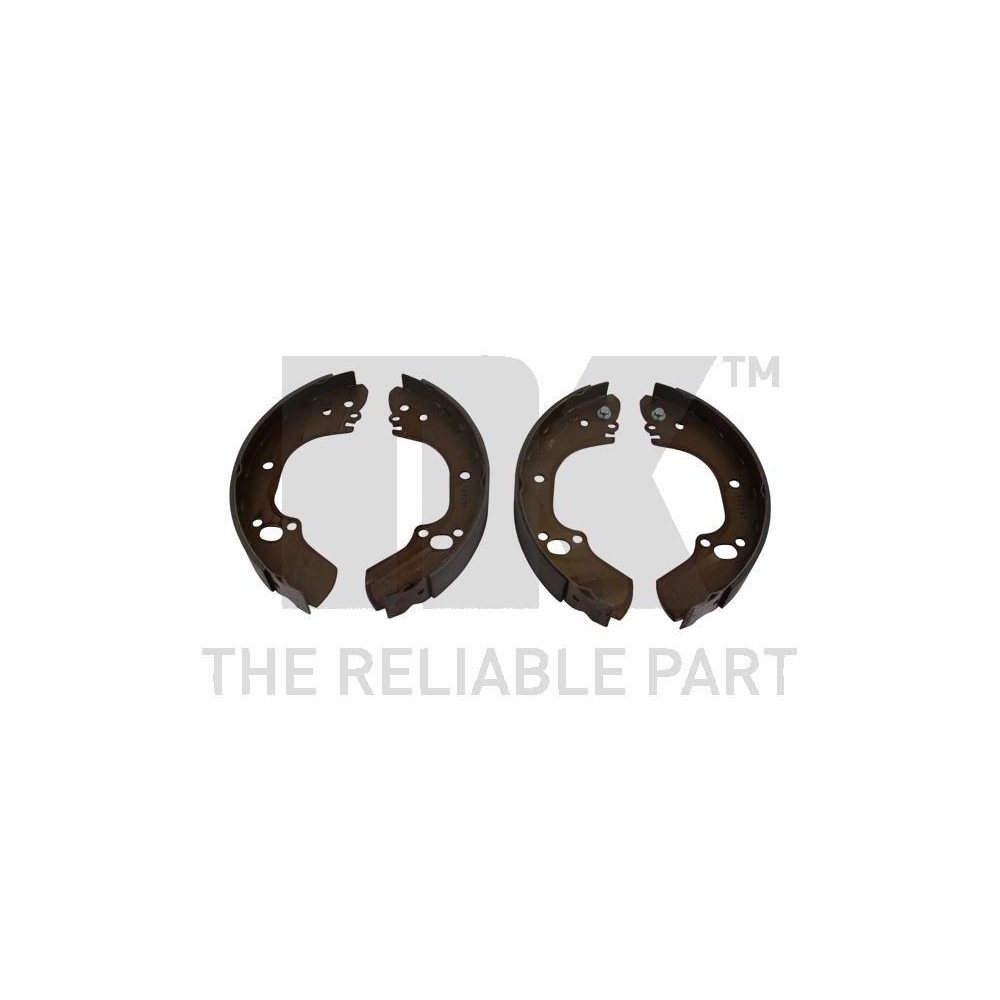 Bremsbackensatz NK 2736726 für ISUZU OPEL VAUXHALL, Hinterachse