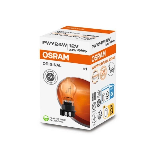 ams-OSRAM 7450A Gl&uuml;hlampe, Blinkleuchte ORIGINAL f&uuml;r, vorne