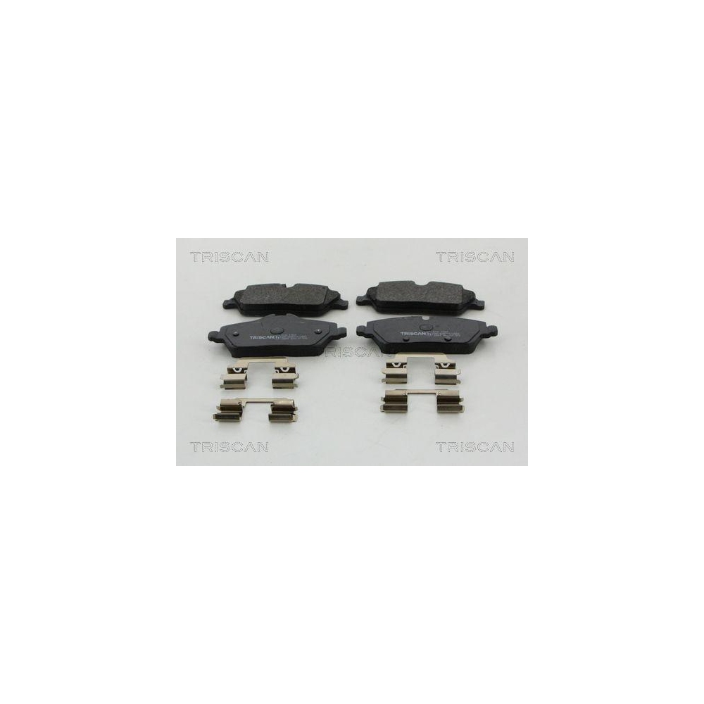 Bremsbelagsatz, Scheibenbremse TRISCAN 8110 11061 f&uuml;r BMW, Vorderachse