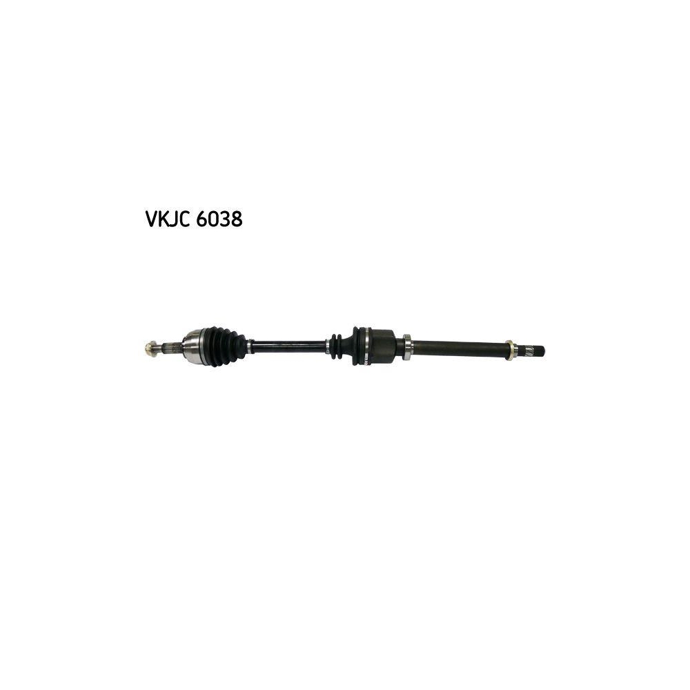 Antriebswelle SKF VKJC 6038 für RENAULT, Vorderachse rechts