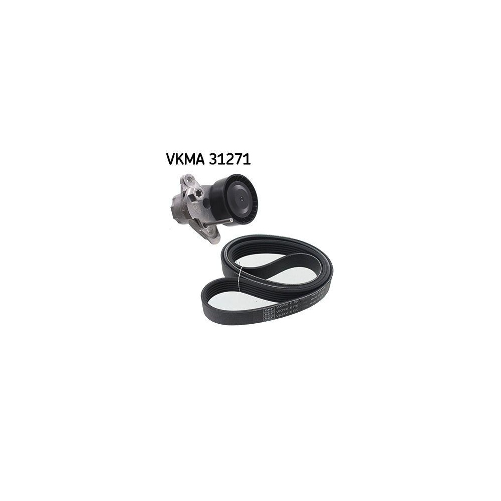Keilrippenriemensatz SKF VKMA 31271 f&uuml;r AUDI BMW SEAT SKODA VW AUDI (FAW)