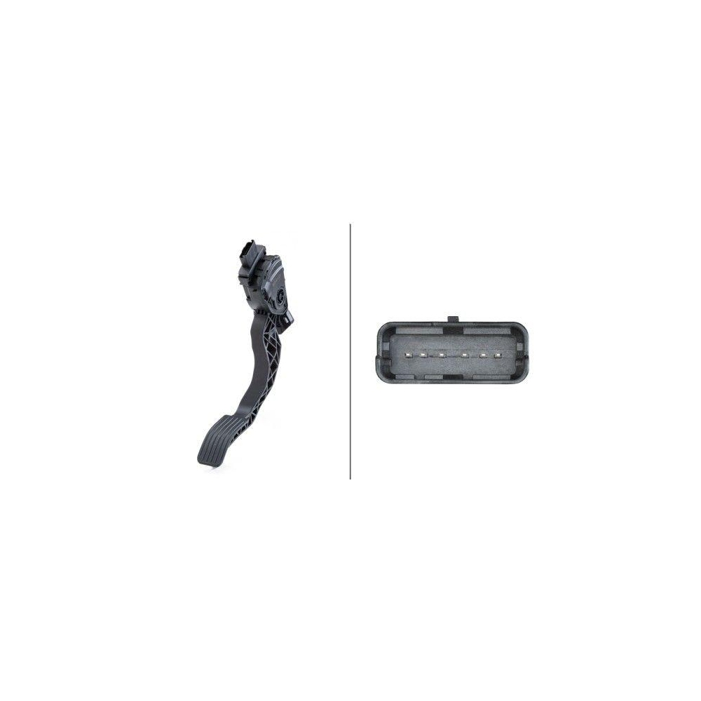 HELLA Sensor, Fahrpedalstellung 6PV 009 949-821 für CITROËN PEUGEOT