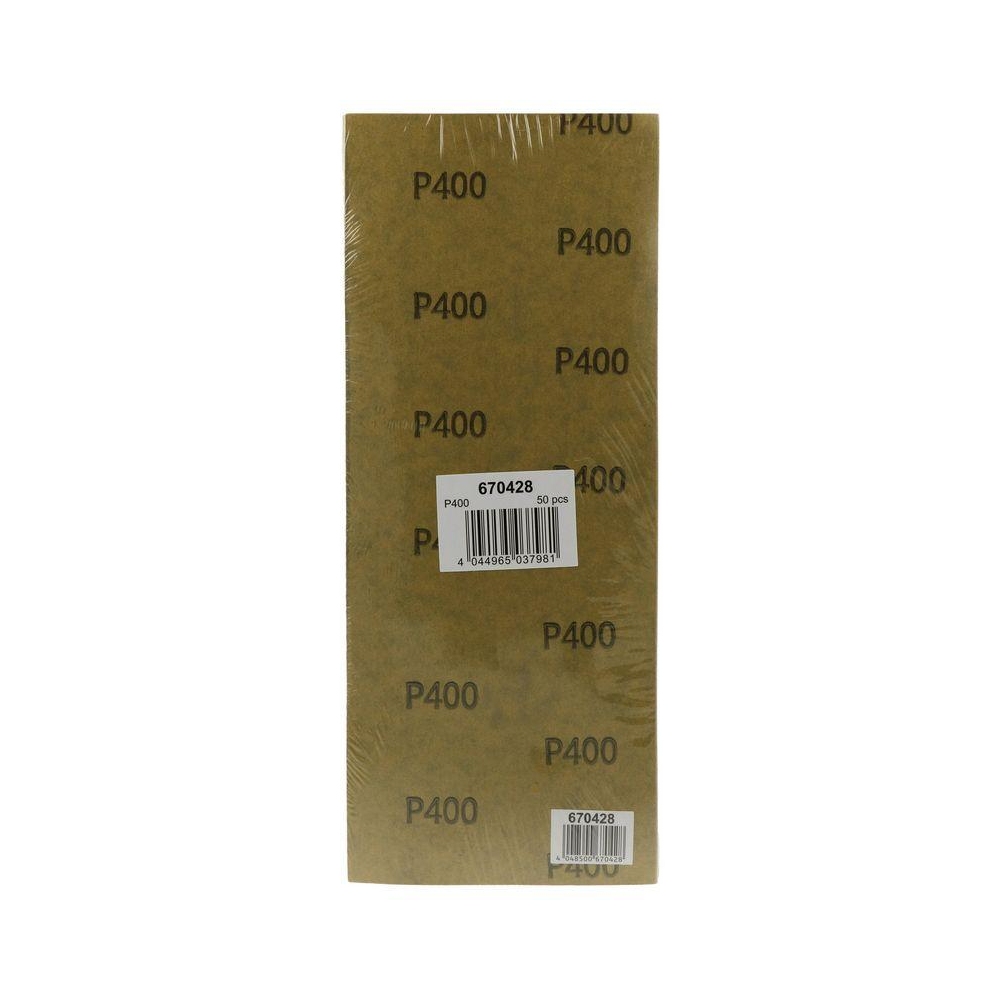 Schleifpapier PRESTO 670428 Schleifpapier nass P400 115 x 280 mm für