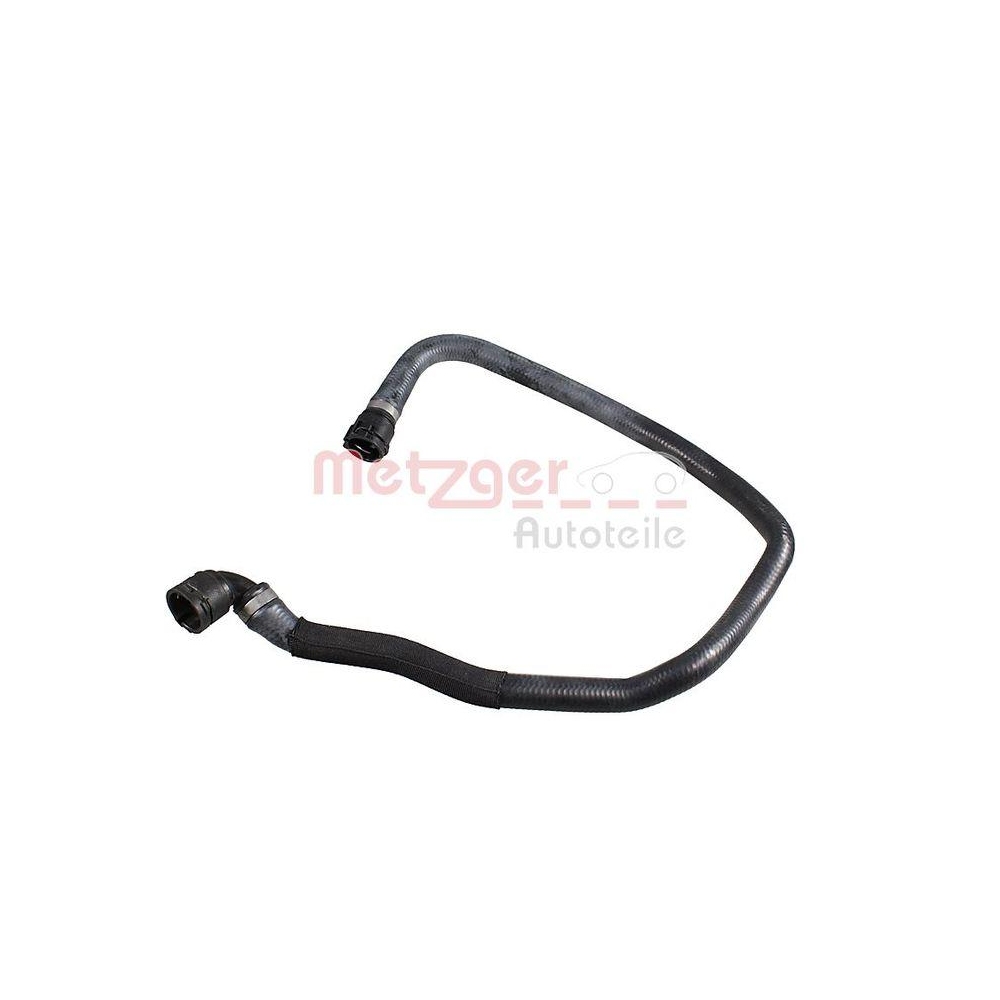 K&uuml;hlerschlauch METZGER 2421565 f&uuml;r BMW, f&uuml;r Fahrzeuge ohne Standheizung