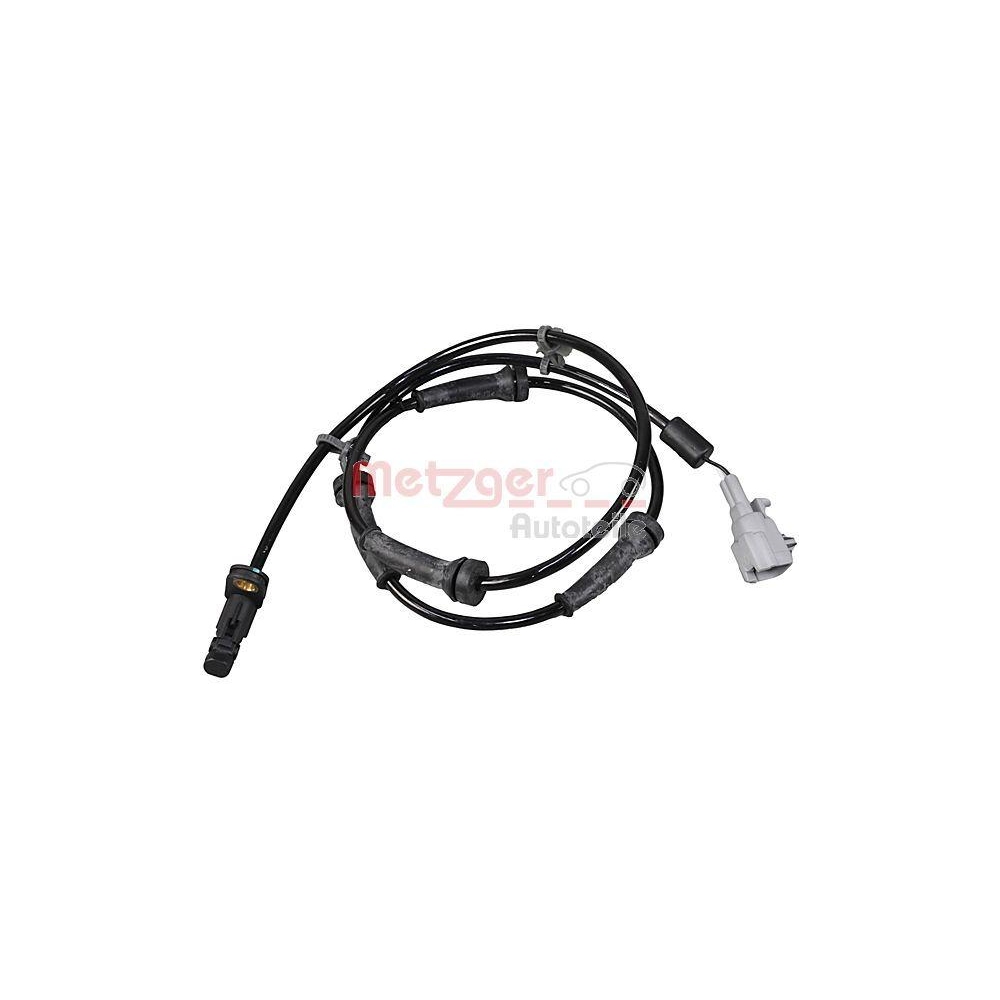 Sensor, Raddrehzahl METZGER 09001473 f&uuml;r NISSAN, Hinterachse