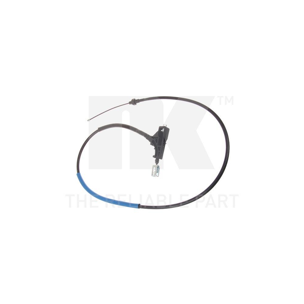 Seilzug, Feststellbremse NK 903766 f&uuml;r PEUGEOT, mitte, vorne