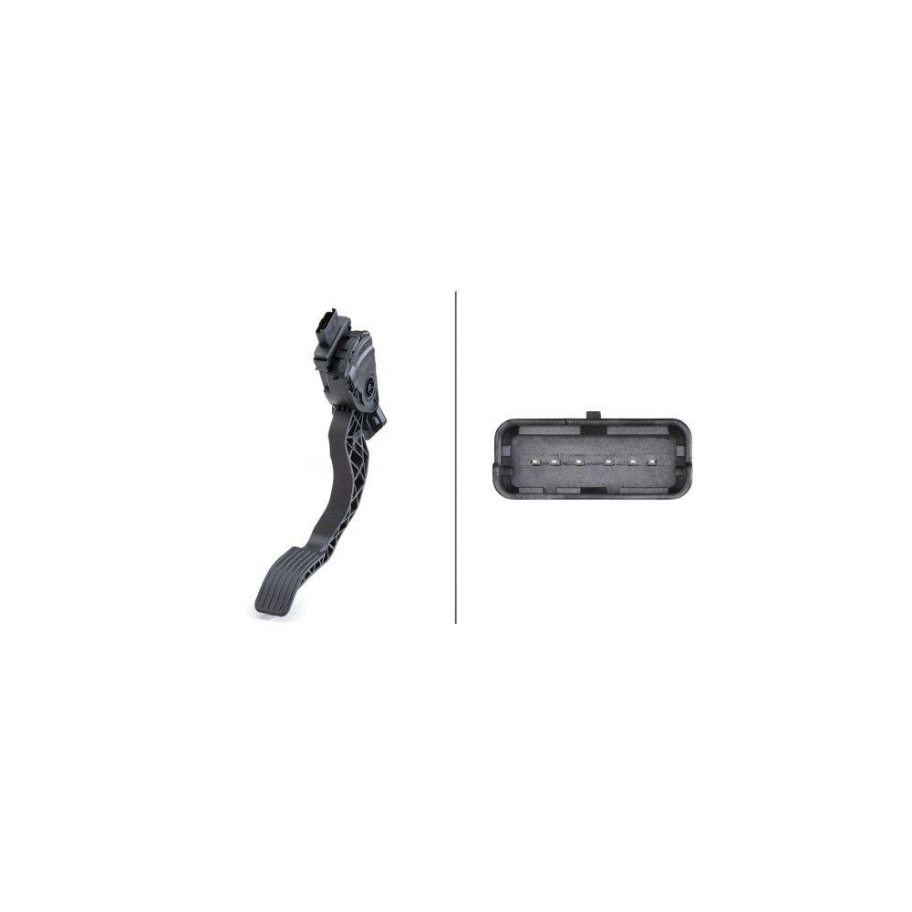 HELLA Sensor, Fahrpedalstellung 6PV 009 949-831 f&uuml;r CITRO&Euml;N PEUGEOT