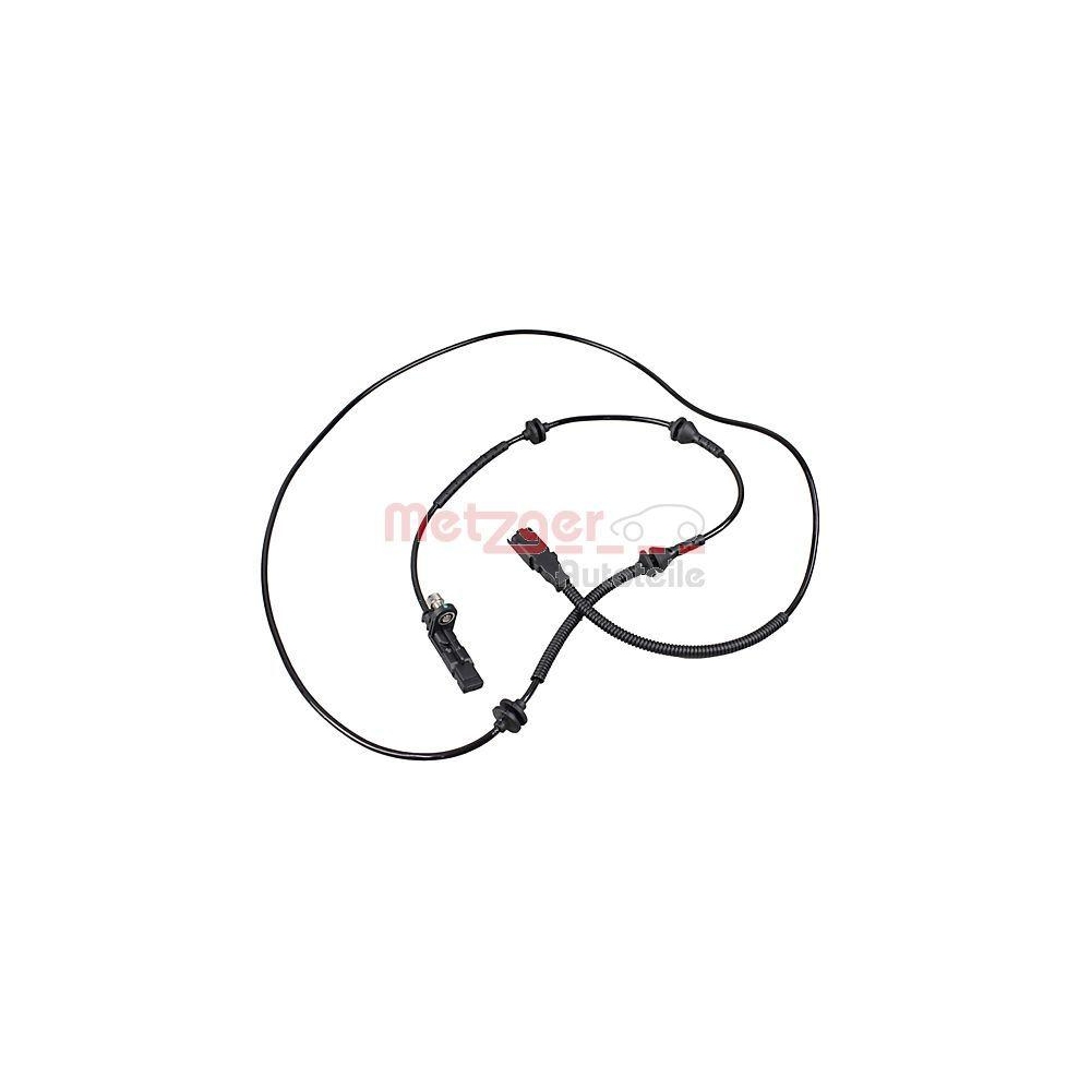 Sensor, Raddrehzahl METZGER 09001474 f&uuml;r CITRO&Euml;N/PEUGEOT, Hinterachse