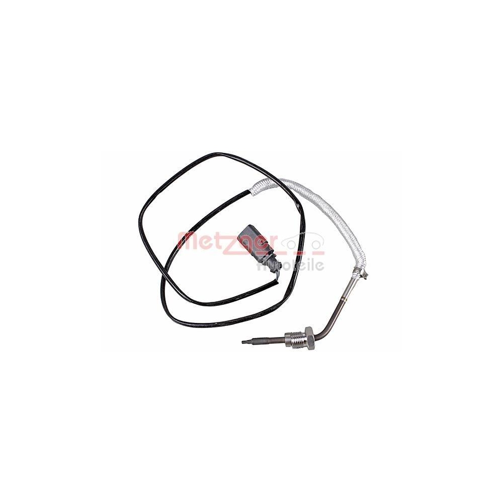 Sensor, Abgastemperatur METZGER 0894977 GREENPARTS f&uuml;r AUDI, vor Abgasturbolader