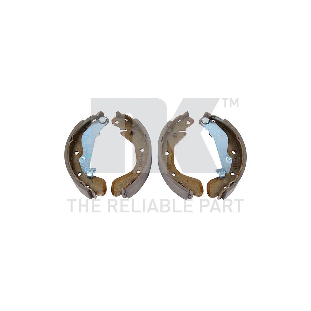 Bremsbackensatz NK 2736881 für OPEL VAUXHALL, Hinterachse